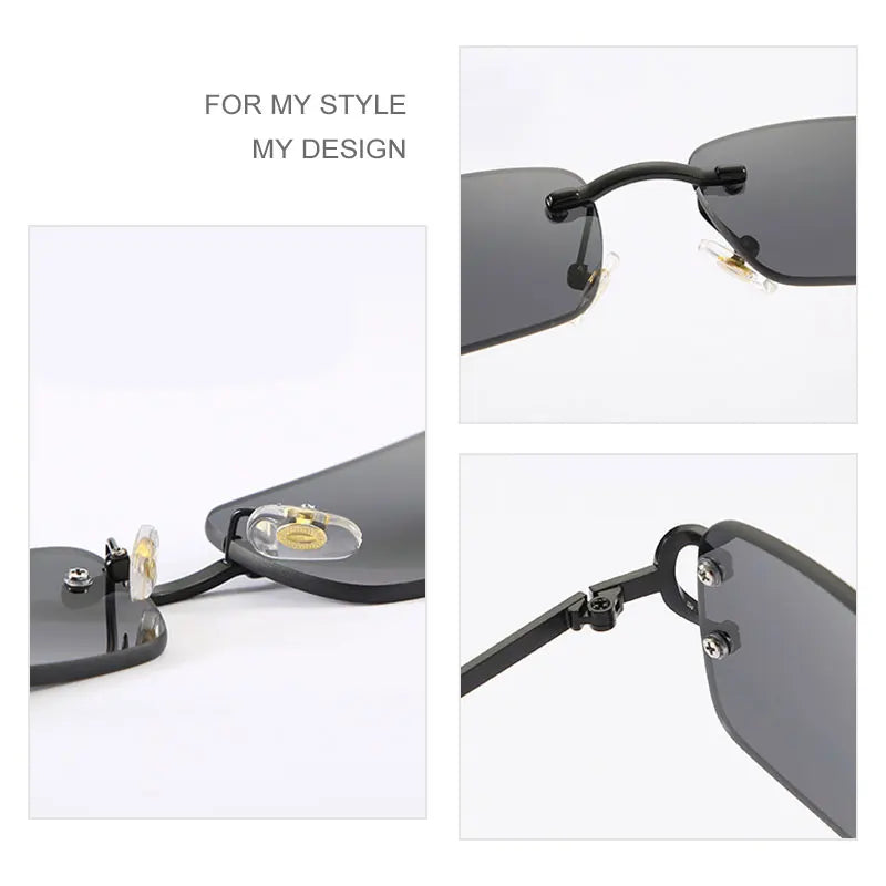 Nouvelles lunettes de soleil de luxe élégantes pour homme,