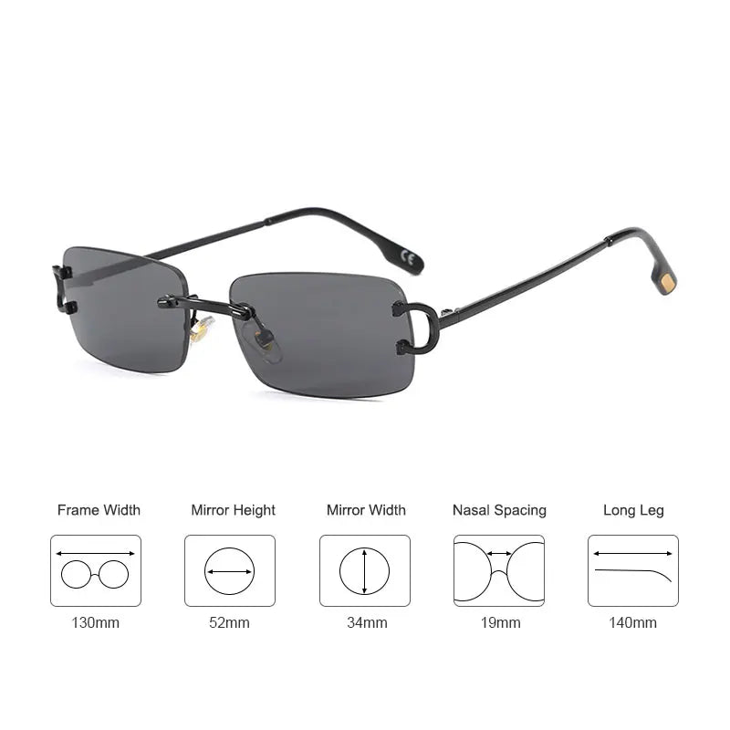 Nouvelles lunettes de soleil de luxe élégantes pour homme,