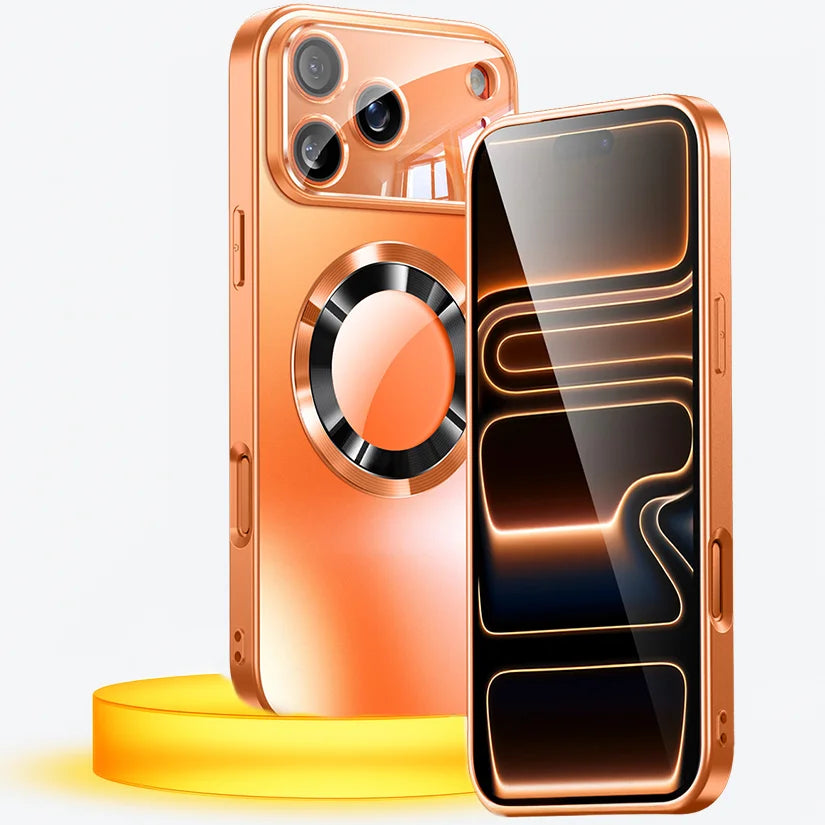 Coque de téléphone avec protection de l’objectif de l’appareil photo, compatible avec la recharge sans fil